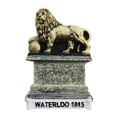 3D Butte du Lion Magnet from Belgium Cover
