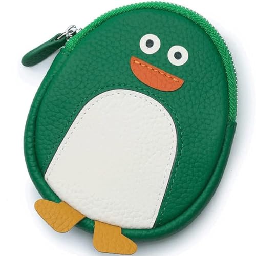 Spacious & Functional Cute Penguin Shape Wallet Leather Card Holder Multifunction Portable Coin Purses Slim Large Capacity Coins Pocket Clutch Purse