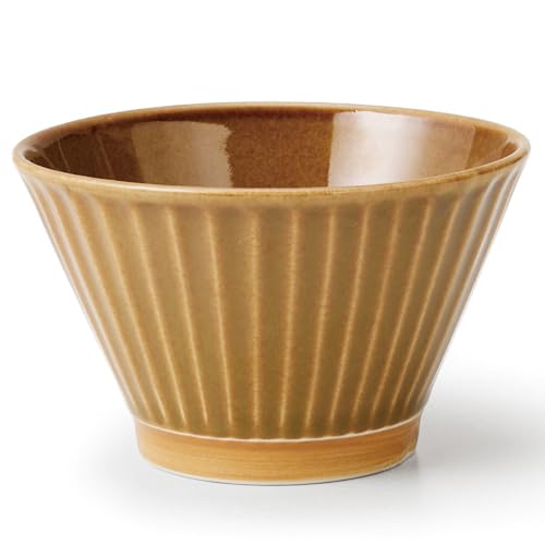 TAMAKI イキ 茶碗 L ブラウン 直径13x高さ8 cm 磁器 おしゃれ ギフト T-964965