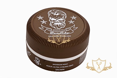 Bandido Hair Wax Brown pelo Wax Aqua Ultra Strong Wax