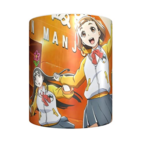 宇宙よりも遠い場所セラミックマグカップ 直接飲用コーヒーカップ 耐熱カップ セラミック ティーカップ 朝食カップ おしゃれ 個性のセラミックマグ 330ml 家庭 オフィス カフェ ギフト 贈り物