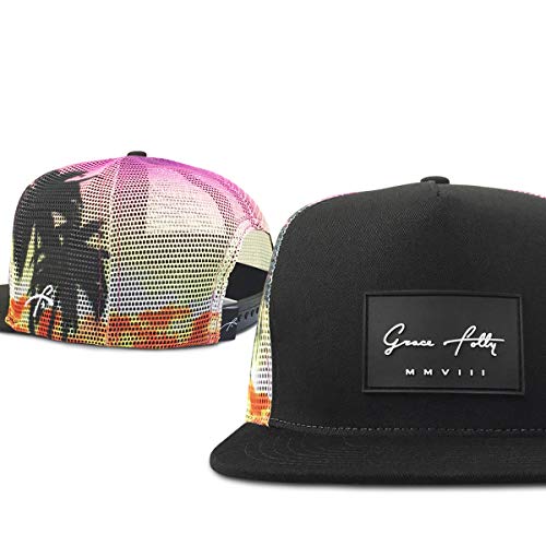 Grace Folly Trucker Hat for Men & Women. Snapback Mesh Caps