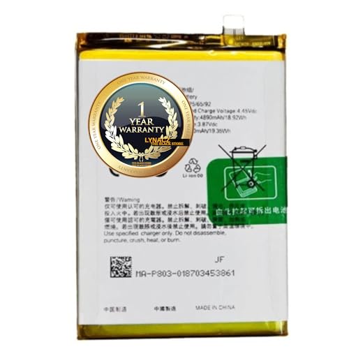 Original BLP803-5000mAh Lithium-ion for Realme V3 Realme C17 realme 7i with 1 Year Replacement Warranty (B0CX19ZJRL) Amazon Price History, Amazon Price Tracker
