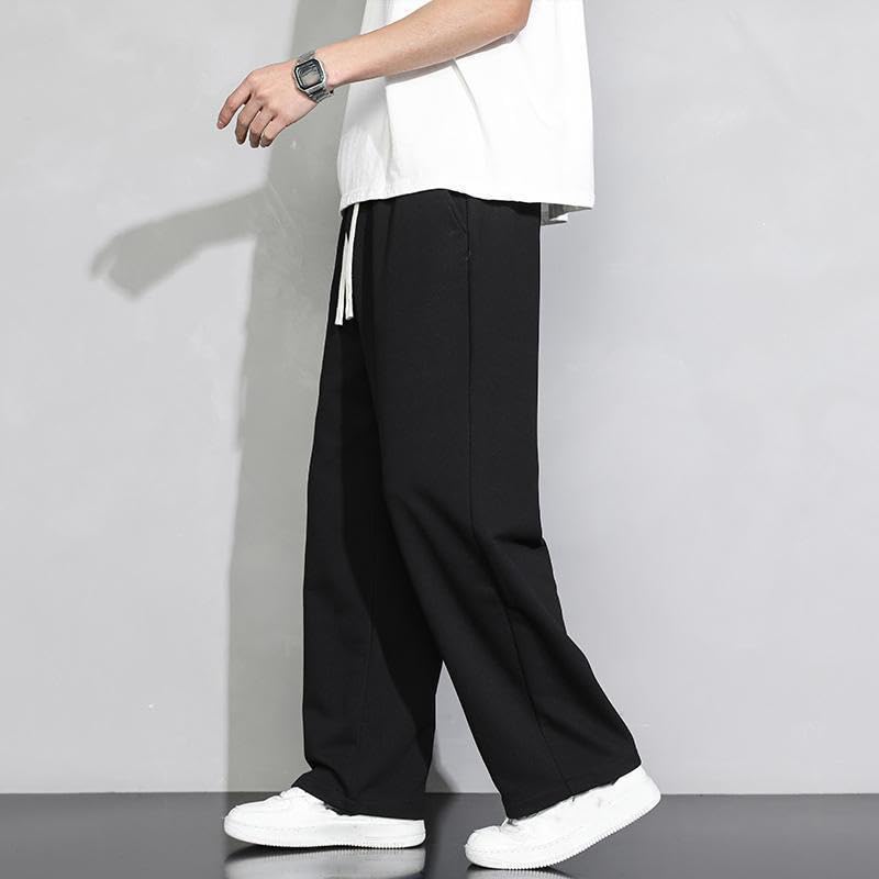 Comfortable Simplicity Spring Man Wide Leg Pockets Lacing '4