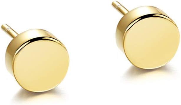 Tiny Dot Earrings Disc Earrings Stud Earrings for Women Sterling Silver Earrings Hypoallergenic Earrings Tiny Earrings Gold Earrings for Women