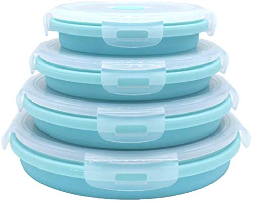 Contenitori in silicone pieghevole per alimenti