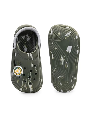 Image of toothless Kids Boys Green Grey Clogs