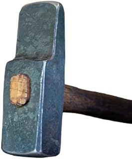 MEDIEVAL HANDICRAFTS STORE 3Ibs French Style Forging Blacksmith Best Hammer for Workshop, Garage & Industrial Use
