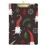carino natale gnomi elegante portablocco trasparente cartella appunti infermieristica studente
