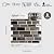 Main Street 8-Sheet of 8"x 8" Peel and Stick Kitchen Backsplash Tiles, Black and Silver Mosaic Design, Self Adhesive Wall Tiles, Renter Friendly, Water Resistant