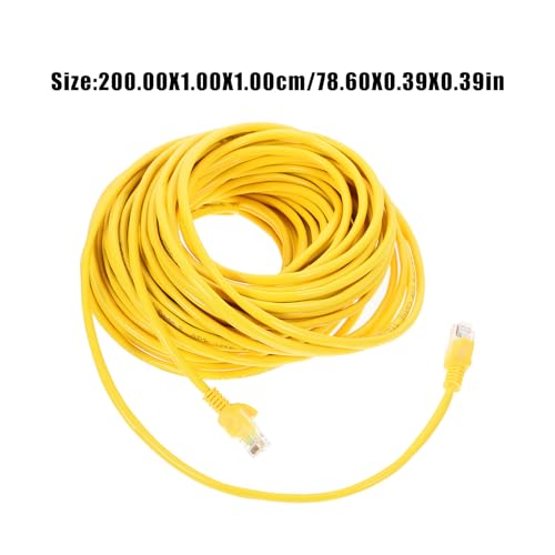 Cable de Red SEWACC Cat 5e Patch Cord 20 m Amarillo miniatura 3