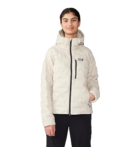 Doudoune StretchDown Hoody veste chaude duvet compressible femme rose Small