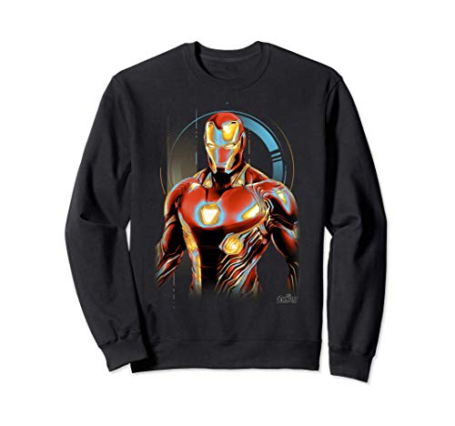 Marvel Infinity War Iron Man Digital Profile Pose Sudadera