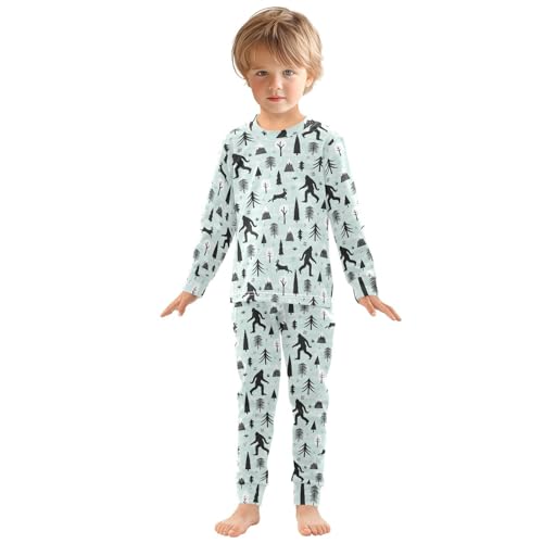 Doughnut Pajamas Long Sleeve Sleepwear 2-Piece Pajama Set3