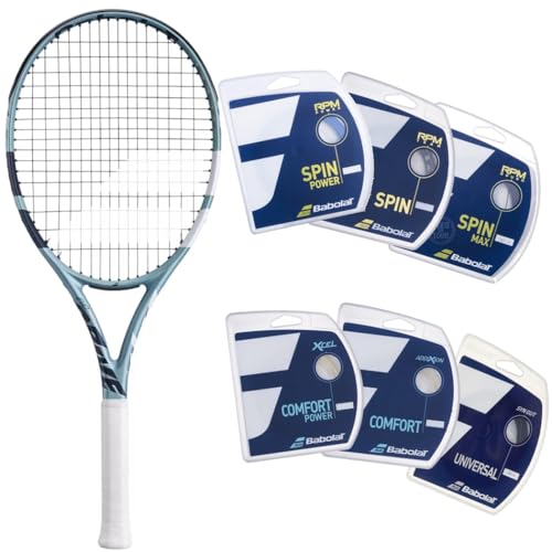 Babolat Evo Drive Lite 2nd Gen Tennis Racquet (Blue) – Custom Strung with Your Choice String