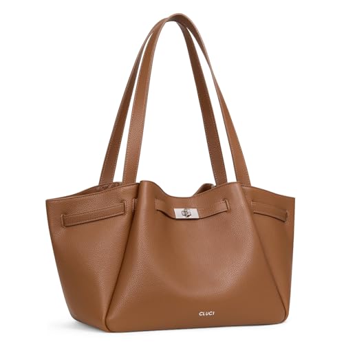 CLUCI Large Purses for Women, Lightweight Vegan Leather Hobo Bags,