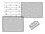 Reusable Plastic Wall Stencil // 25.5" x 37.4" // BRICK WALL #2 // Seamless Repetitive Allover Pattern Template