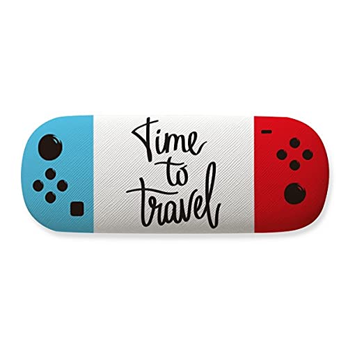 Étui de rangement pour lunettes Time to Travel un cadeau original voyage