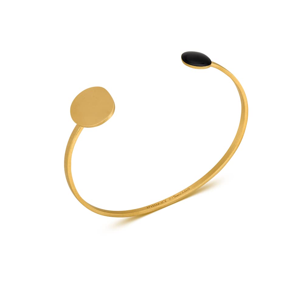 BRACCIALE DORATO MIRÓ JEWELRY | Progettato da Joidart | Collezione Mirò | Metallo placcato oro 24K