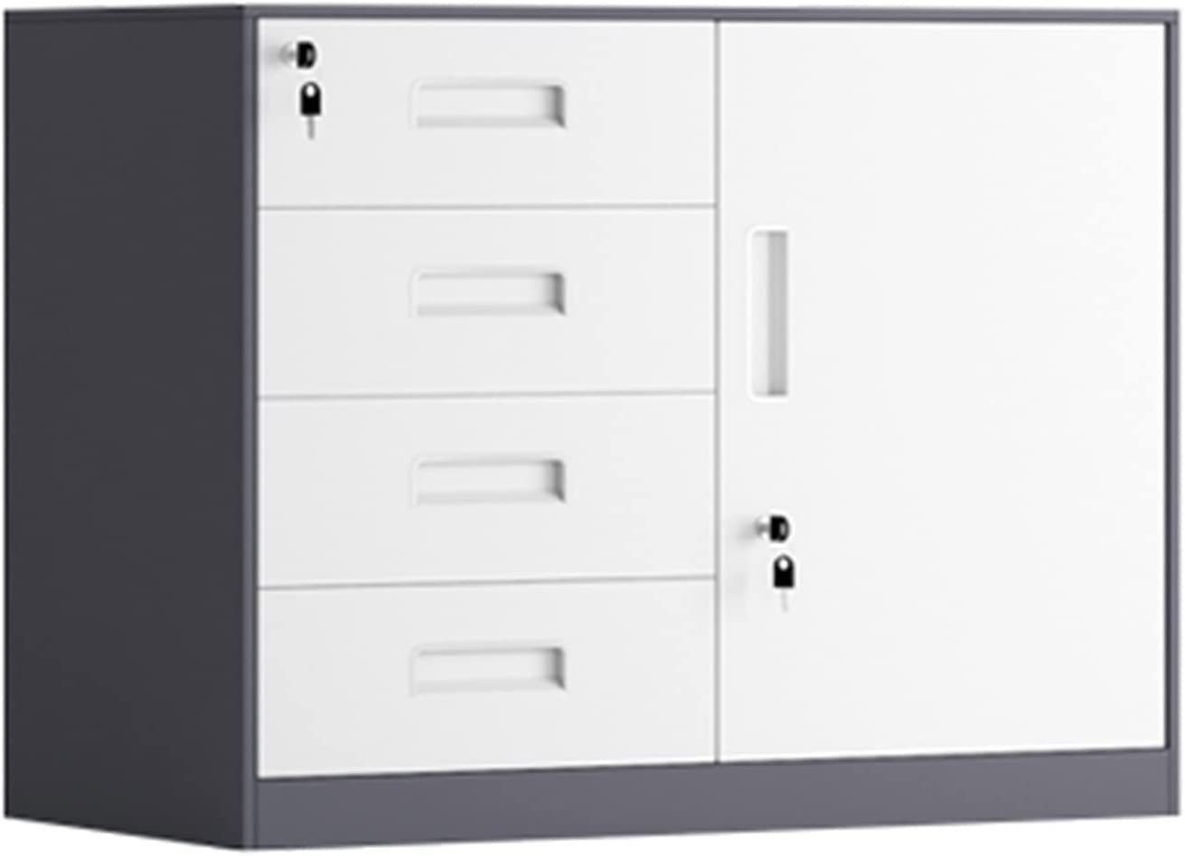 SaryEdge File Cabinet, Low Cabinet, Office Data Cabinet, Living Room Drawer, Storage Cabinet, Lockable Small Cabinet, Office Furniture,