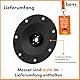 BEOS® Premium Mähroboter Tuning - Drehscheibe kompatible mit Husqvarna Automower 305 | 310 | 315x | 405 | 410 | 415x | 435x | 535 AWD - Messerteller für 7X Klingen - glasfaserverstärkte Messerscheibe
