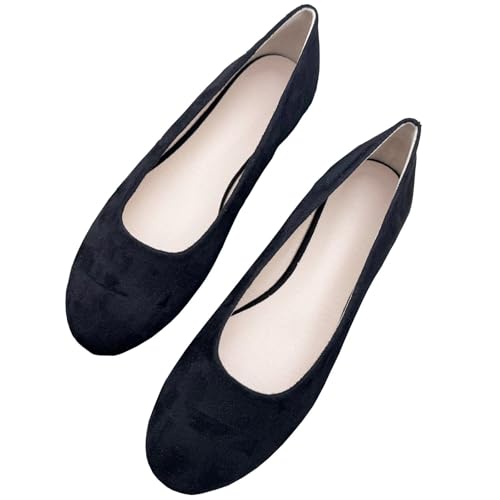 Stunner Women Casual Flats Classic Cute Slip On Ballet Shoes Comfortable Pointed Toe Flats