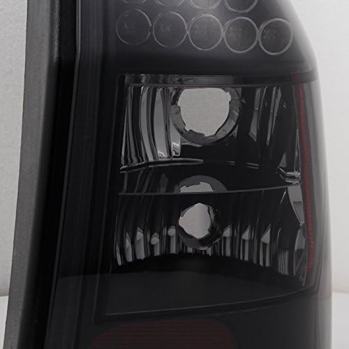 AKKON - For 2005 2006 2007 2008 Dodge Magnum Replacement Pair Left + Right LED Black Smoke Tail Lights Lamps Set