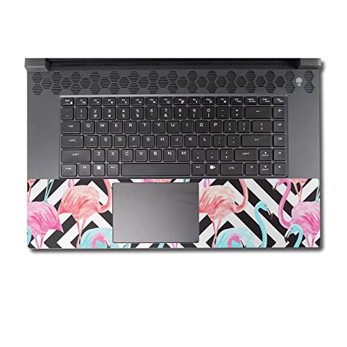 Image of MightySkins Skin Compatible with Alienware M17 R5 (2022) Full Wrap Kit - Pop Flamingo | Protective, Durable, and Unique Vinyl Decal wrap Cover | Easy to Apply & Change Styles | Made in The USA