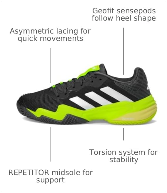 Image of Adidas Mens Barricade 13