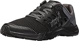 inov-8 Women's All Train 215 (W) Athletic Shoe, Black/Grey, 8 B US