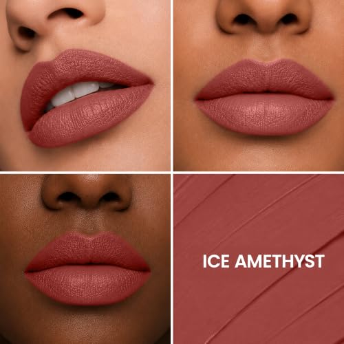 Image of Fashion Colour Supreme Lasting Honey Lip Non Transfer Lipstick 2.6g | Lipstick For Women | Available in 18 Super Creamy Shades | (315- Iced Amethyst, 2.6g)