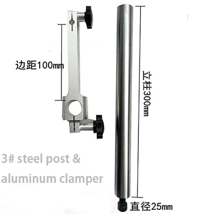 Soporte comparador de granito de precisión de 250 x 200 x 50 mm, base de granito y barra de sujeción de medidor, kit de soporte de indicador digital con base de calibración de granito en stock.