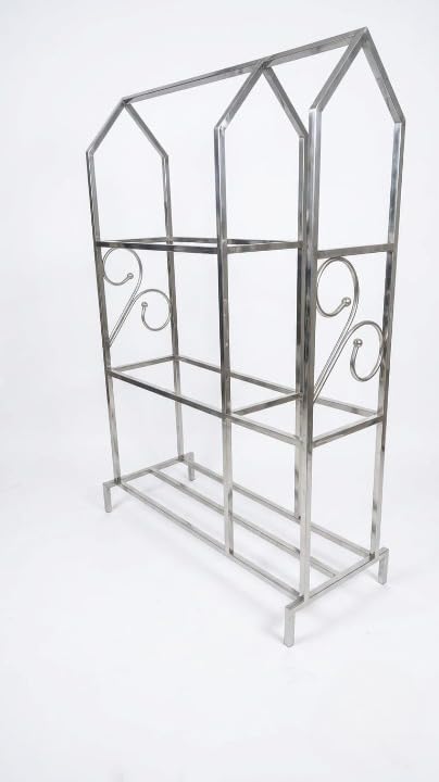 Stainless Steel Alna.Clothes Rail,Dress Stand,Drying Stand,Silver12Kg Weight Capacity-image-8