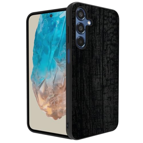 Image of RIGGEAR Sleek Back Cover Case Compatible with Samsung Galaxy M35 (TPU+PC | Dragon)