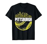 Photo Gallery paesaggio urbano di pittsburgh baseball maglietta Photo Gallery paesaggio urbano di pittsburgh baseball maglietta