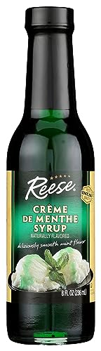 Reese Crème De Menthe Syrup - 8 Ounces (Pack Of 1)