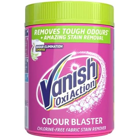 Vanish Fabric Stain Remover Odour Stop Powder 750g Cover