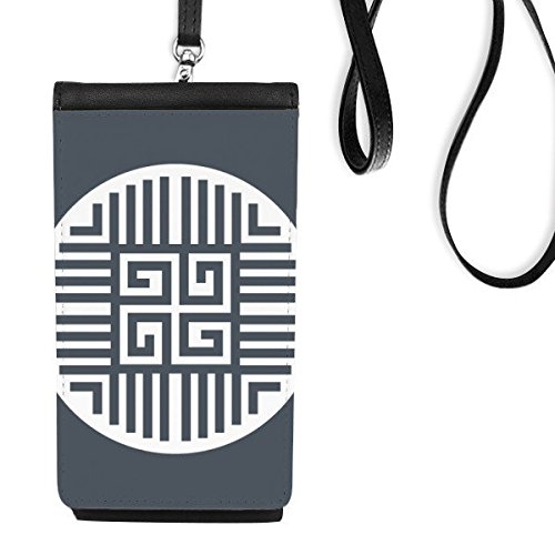 Étui de téléphone suspendu noir pour éviter les chutes de smartphone