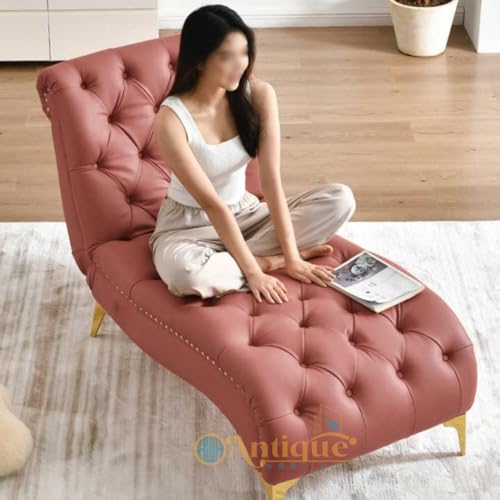Image of Lazy Couch and Reclining Sofa /Recliner Chaise Longue /Fabric recliners /for Bedroom /Living Room /Office Reception Recliner Lounge Sofa and Armchair (Ashrose)