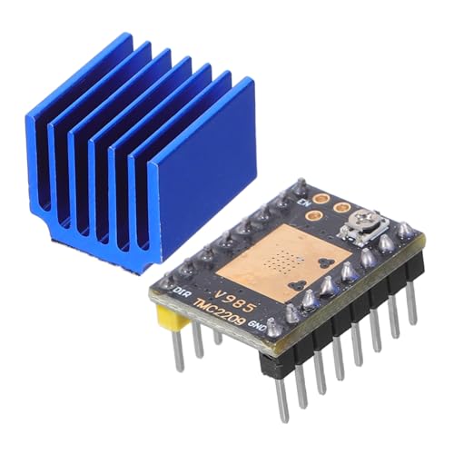 Ciieeo Silent Stepper Motor Driver Module with Heatsink Advanced Cooling Printer Motor Control Board for Precise Printin