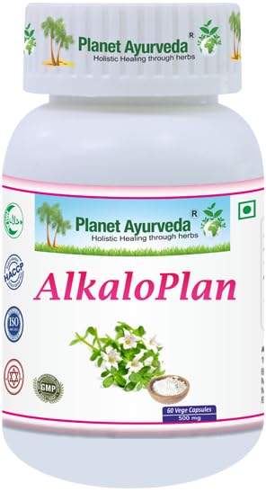 Planet Ayurveda Alkaloplan Capsules, 60 Vegetarian Capsules - Nutritional Supplement for Digestive Health Support-image-40
