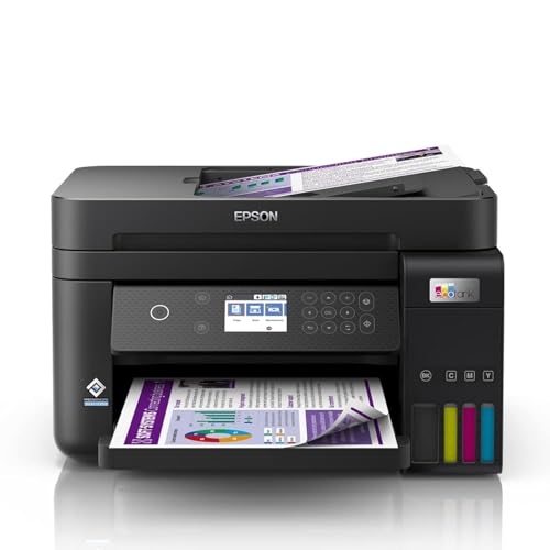 EPSON Multifuncional EcoTank L6270 - Tanque de Tinta Colorida, Wi-Fi Direct, Ethernet, Fre...