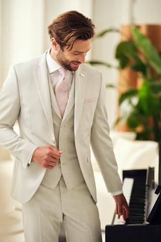 3 Piece Mens Suit Regular Fit Wedding Prom Suit Men Business Formal Suits for Men Jacket Vest Pants Set2