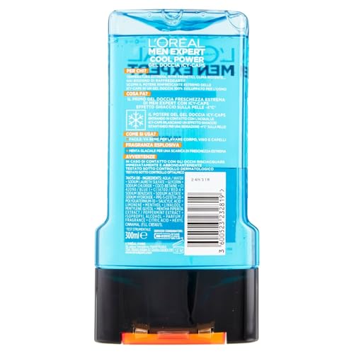 L'Oreal Paris Men's Expert Shower Gel 300ML (Cool Power)