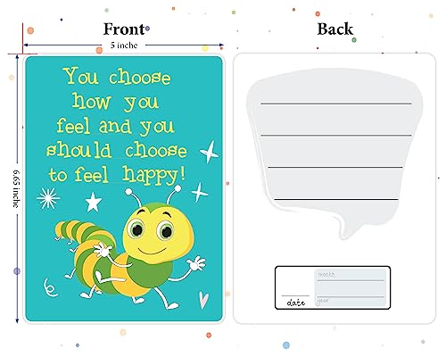 Image of Popcorn Affirmation Cards for Daily Motivation for Kids Positive Flash Deck for Kid Set of 28 Cards