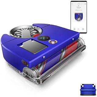 Dyson 360 Vis NAV™ Saugroboter, Vollbreite Bürste, entwickelt für alle Bodenarten (Blau/Nickel)