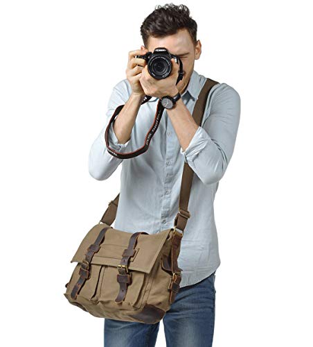 New Vintage Messenger Bag Satchel Bag bag Bookbag Casual Travel Shoulder Bag2