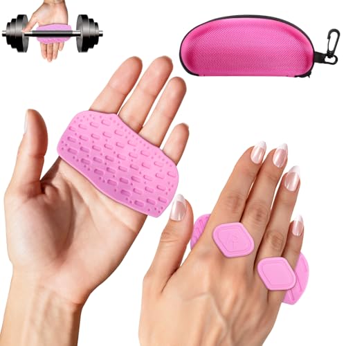 Losaria Anti-Slip Workout Grips, Women Weight Lifting Gym Pads for Pull Up - image 1