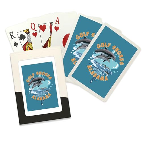 Baraja de póker Gulf Shores, Alabama, 52 cartas