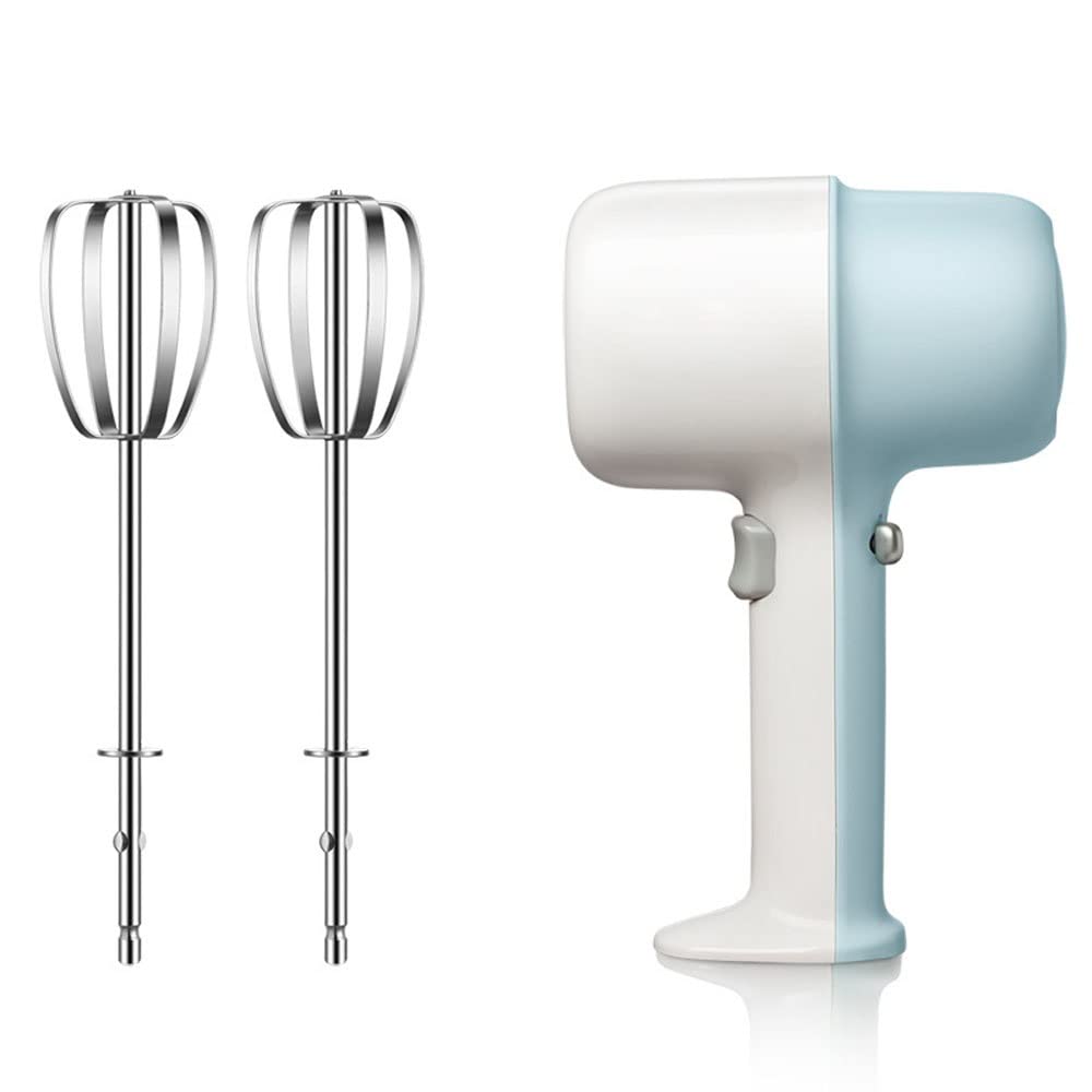 Mezclador De Mano Eléctrico Con Función Turbo De 5 Velocidades Batidora De Cocina De Mano Incluye 2 Batidores De Acero Inoxidable. Para Batir, Mezclar Galletas, Brownies, Pasteles, Masa 125W